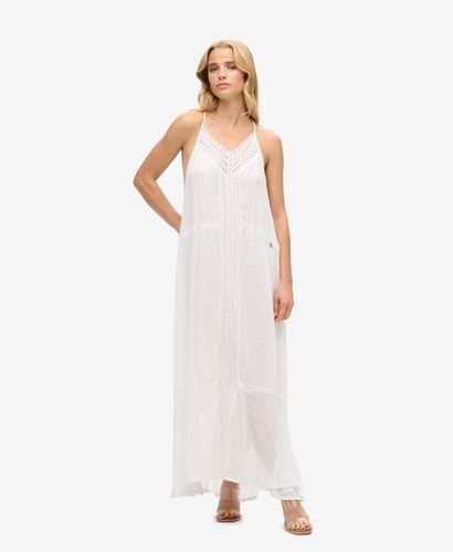 Damen Maxikleid mit Spitze, Größe: 38 - Größe: 38 - Superdry - Modalova
