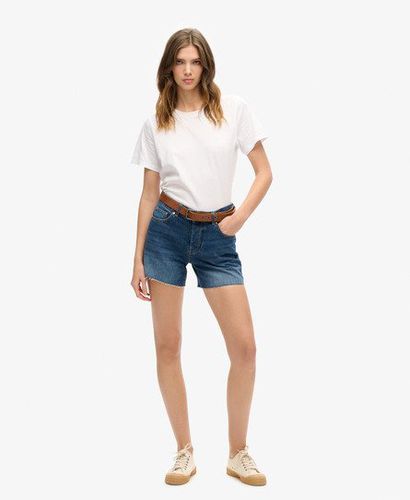 Damen Mittellange Denim-Shorts - Größe: 36 - Xmas deals - Superdry - Modalova