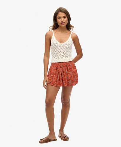 Women's Gesmokte Strandshorts - Größe: 40 - Xmas deals - Superdry - Modalova