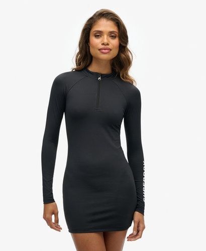 Mini Robe Moulante à Manches Longues Taille: 40 - Superdry - Modalova