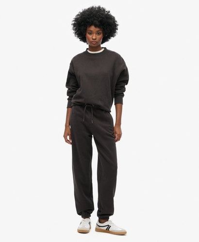 Damen Essential Jogginghose mit Bündchen und Logo - Größe: 42 - Superdry - Modalova