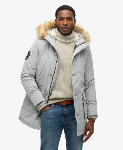 Herren Everest Parka mit Kapuze und Kunstfellbesatz - Größe: Xxl - Xmas deals - Superdry - Modalova