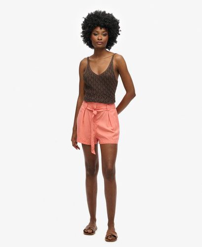 Damen Desert Paper Bag Shorts - Größe: 42 - Black Friday & weitere Preisnachlässe - Superdry - Modalova