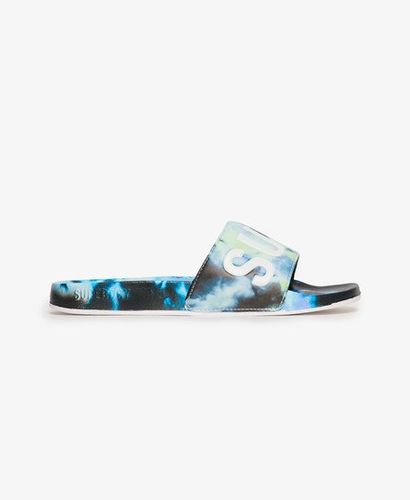 Damen Vegane Badesandalen mit Batikdesign - Größe: M - Superdry - Modalova