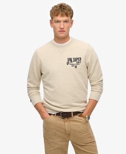 Herren Workwear Sweatshirt mit Applikation - Größe: XL - Superdry - Modalova