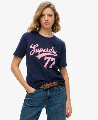 Damen Super 77 T-Shirt - Größe: 36 - Superdry - Modalova