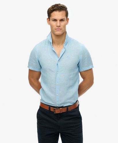 Herren Besticktes SD Vacation Leinenhemd - Größe: XL - Superdry - Modalova