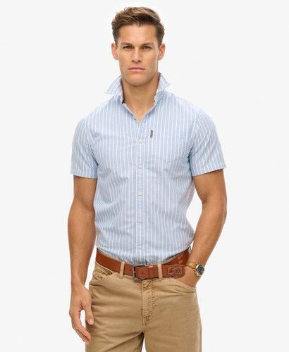 Herren Oxford Kurzarmhemd - Größe: XL - Superdry - Modalova