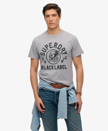 Herren Black Label T-shirt - Größe: S - Superdry - Modalova