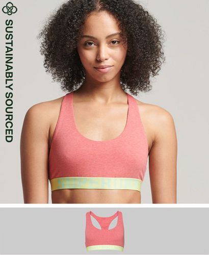 Women's Verkürztes Bustier aus Bio-Baumwolle mit Großem Logo - Größe: 36 - Xmas deals - Superdry - Modalova