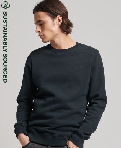 Men's Vintage Logo Rundhals-Sweatshirt aus Bio-Baumwolle - Größe: Xxl - Superdry - Modalova