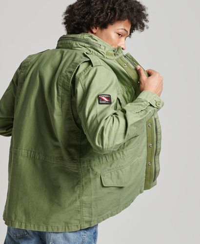 Men's Vintage M65 Military Jacke - Größe: M - Superdry - Modalova