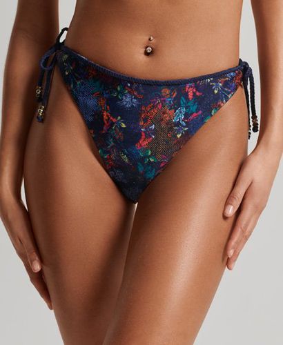 Women's Bikinihöschen mit Tropischem Print - Größe: 42 - Superdry - Modalova