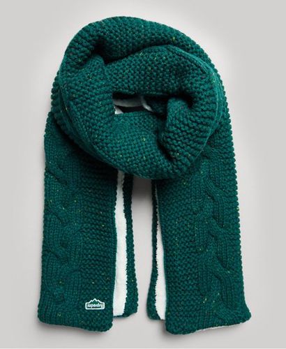 Écharpe en Maille Torsadée Taille: 1Taille - Superdry - Modalova