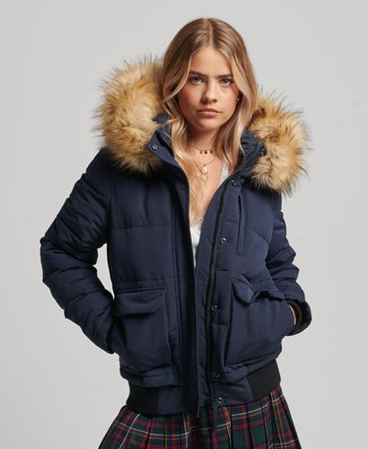 Women's Everest Bomberjacke mit Kapuze - Größe: 44 - Superdry - Modalova