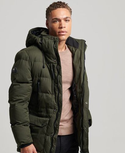 Herren Expedition Parka aus Mikrofaser - Größe: S - Xmas deals - Superdry - Modalova