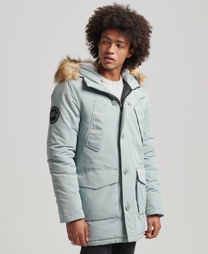 Men's Everest Parka mit Kapuze und Kunstfellbesatz - Größe: Xxl - Superdry - Modalova