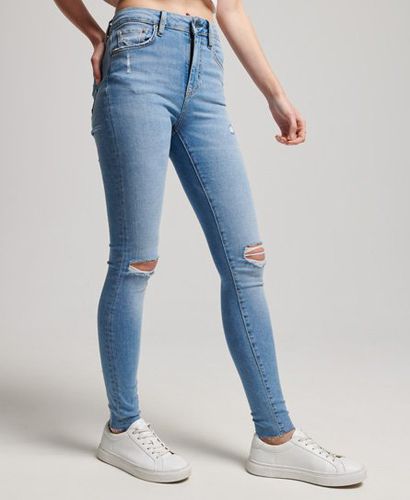 Women's Skinny Jeans aus Bio-Baumwolle mit Hohem Bund - Größe: 26/32 - Superdry - Modalova