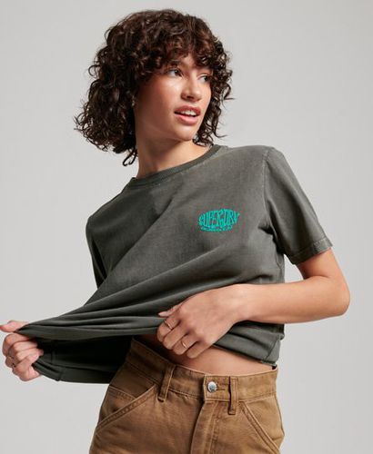 Damen Vintage Ethno Surf T-Shirt - Größe: 36 - Superdry - Modalova