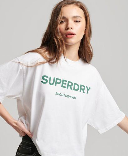 Women's Core Sport T-Shirt aus Bio-Baumwolle - Größe: 36 - Superdry - Modalova