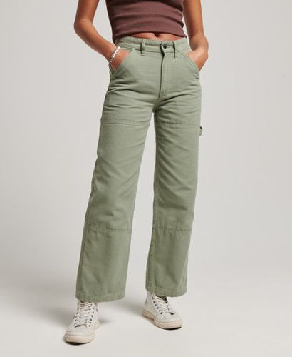 Women's Carpenter Hose mit Hohem Bund - Größe: 29/32 - Superdry - Modalova