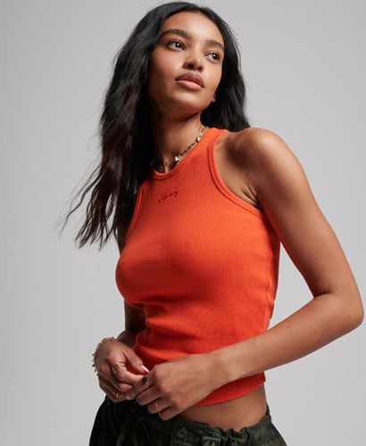 Women's Damen Essential Tanktop Gerippt, Größe: 36 - Größe: 36 - Black Friday & weitere Preisnachlässe - Superdry - Modalova