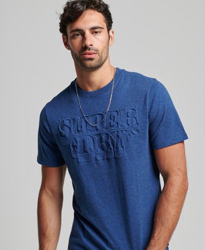 Men's Klassisches Cooper T-Shirt mit Prägung - Größe: S - Superdry - Modalova