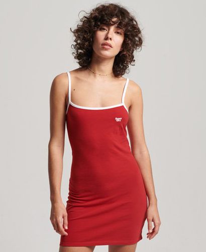 Women's Jersey-Trägerkleid im Vintage-Look - Größe: 42 - Superdry - Modalova
