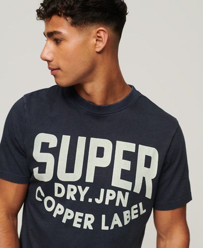 Men's Vintage Copper Label T-Shirt aus Bio-Baumwolle - Größe: S - Superdry - Modalova