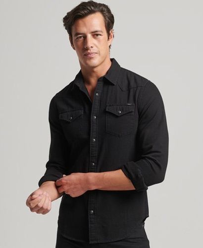 Chemise Western Délavée Taille: L - Superdry - Modalova