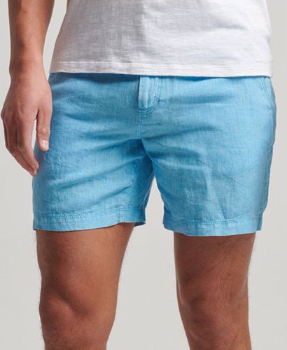 Herren Shorts aus überfärbtem Leinen - Größe: XL - Xmas deals - Superdry - Modalova