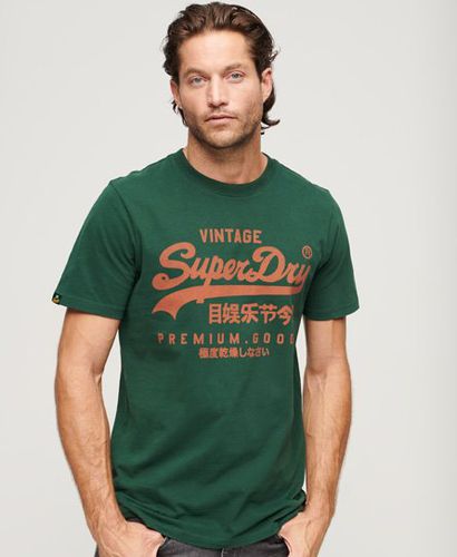 Men's Vintage Logo Premium Goods T-Shirt - Größe: XL - Superdry - Modalova