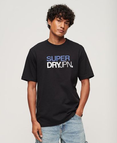 Men's Locker Geschnittenes Sportswear T-Shirt mit Logo - Größe: L - Superdry - Modalova