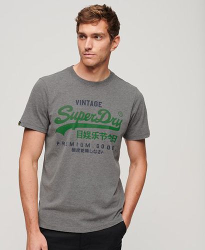 Men's Vintage Logo Premium Goods T-Shirt - Größe: S - Superdry - Modalova