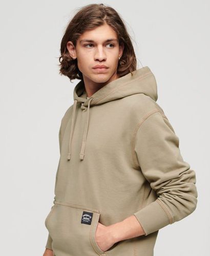 Herren Hoodie mit Lockerer Passform und Kontrastnaht - Größe: S - Black Friday & weitere Preisnachlässe - Superdry - Modalova