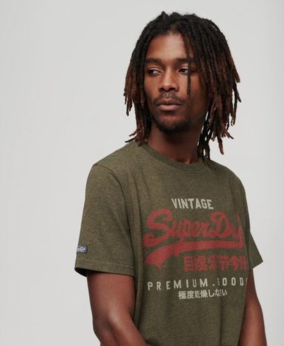 Men's Vintage Logo Premium Goods T-Shirt - Größe: Xxxl - Superdry - Modalova