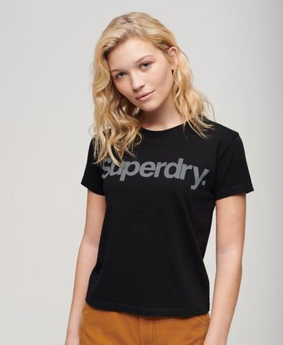 Women's Core City T-Shirt mit Logo - Größe: 36 - Superdry - Modalova