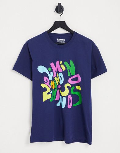 Minds - T-shirt imprimé - Bleu - 2Minds - Modalova