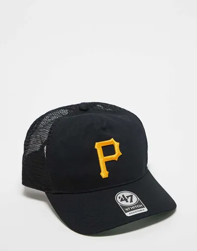 MLB Pittsburgh - Casquette plate à détail contrastant - 47 Brand - Modalova