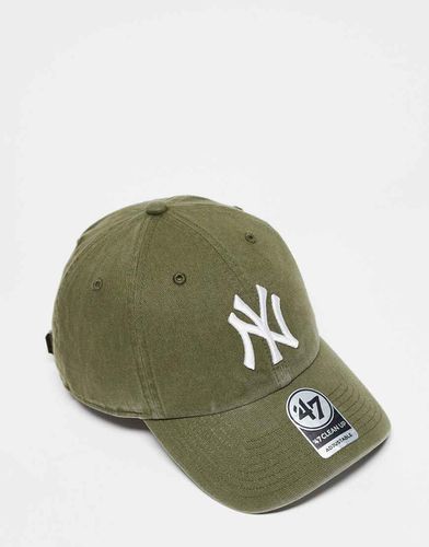 New York Yankees - Casquette contrastante - Kaki délavé - 47 Brand - Modalova