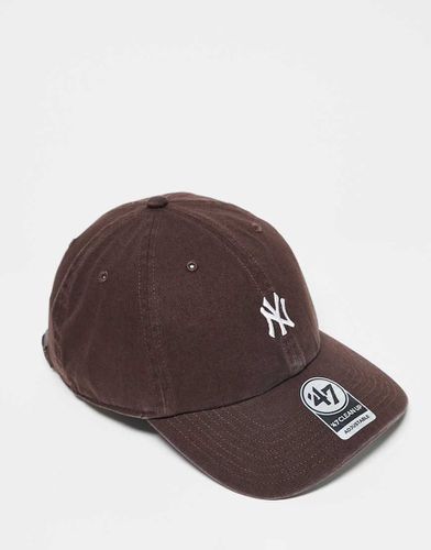 Casquette à petit logo NY Yankees - délavé - 47 Brand - Modalova