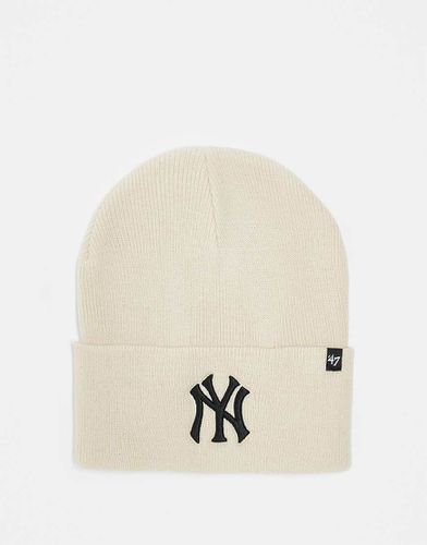 New York Yankees - Bonnet en velours côtelé - Beige - 47 Brand - Modalova