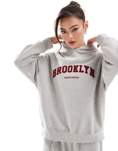 Brooklyn - Sweat à capuche confort - chiné - 4Th & Reckless - Modalova
