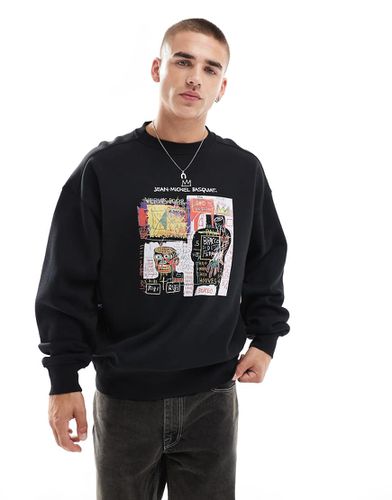 Cotton On - Basquiat - Sweat décontracté avec imprimé artistique - Cotton:on - Modalova