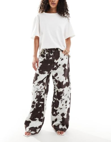 Jean ultra baggy  imprim vache - Cotton On - Modalova