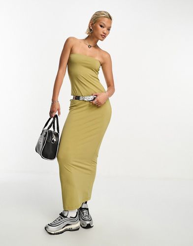 Robe bandeau longue - Olive - Collusion - Modalova