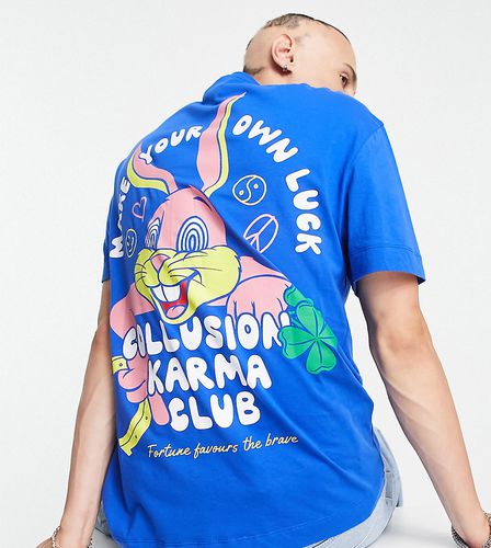 T-shirt à manches courtes et imprimé Karma Club - Collusion - Modalova