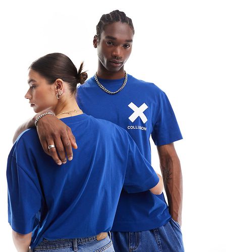 Unisex - T-shirt à logo X - marine - Collusion - Modalova
