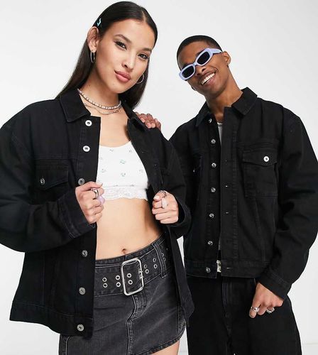 Unisex - Veste oversize en jean - Collusion - Modalova