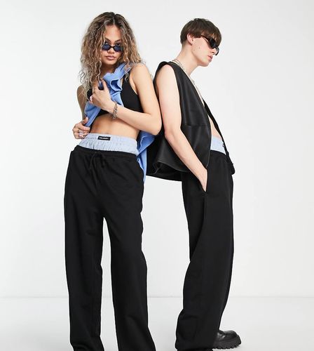 Unisex - Jogger large avec double bande à la taille - Collusion - Modalova